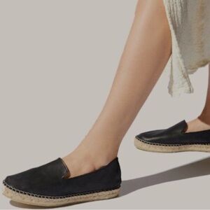 Free people laurel canyon leather espadrille sz 36